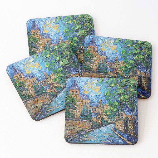 Item preview, Blackburn | Painting in the style of Vincent van Gogh designed and sold by ComicsFactory.