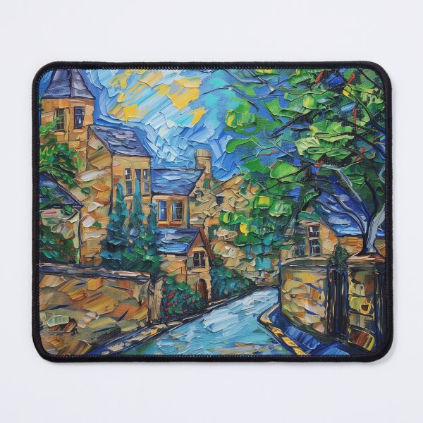 Item preview, Blackburn | Painting in the style of Vincent van Gogh designed and sold by ComicsFactory.