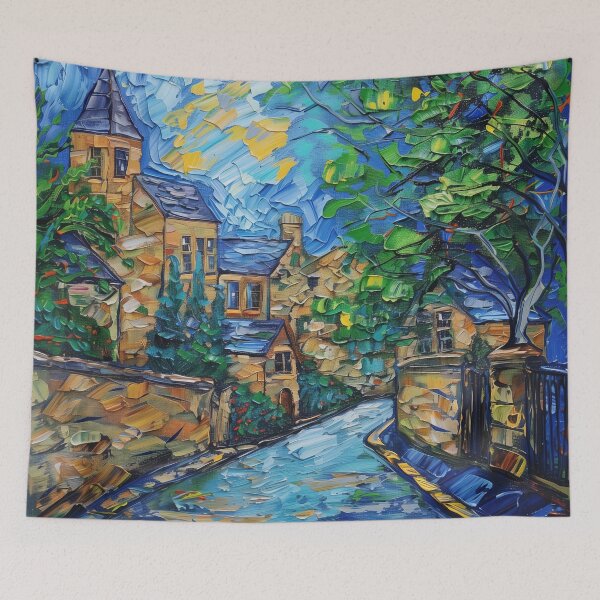 Item preview, Blackburn | Painting in the style of Vincent van Gogh designed and sold by ComicsFactory.