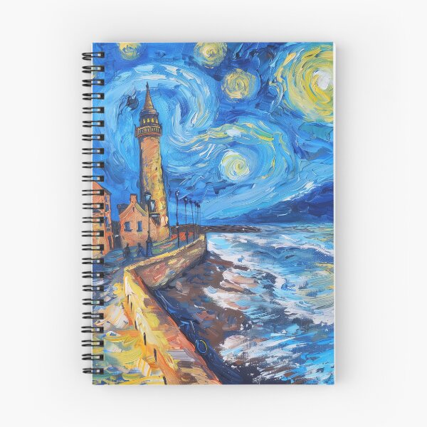 Item preview, Blackpool | Painting in the style of Vincent van Gogh designed and sold by ComicsFactory.
