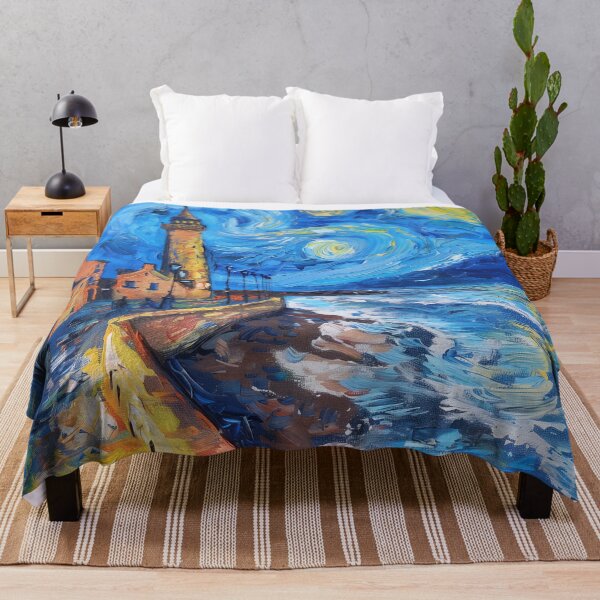 Item preview, Blackpool | Painting in the style of Vincent van Gogh designed and sold by ComicsFactory.