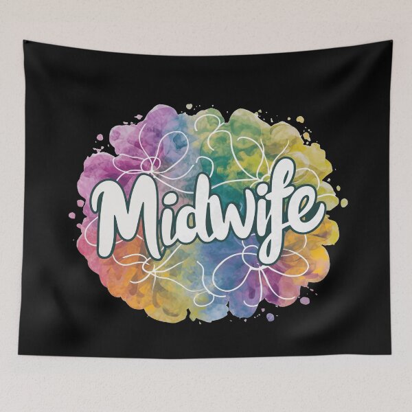 Item preview, Midwife x midwife designed and sold by The  Knick Knack Nook.