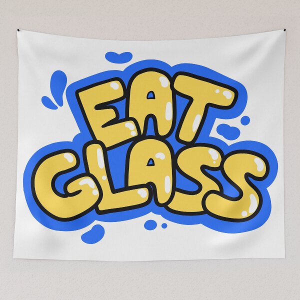 Item preview, Eat Glass designed and sold by MrBippins.