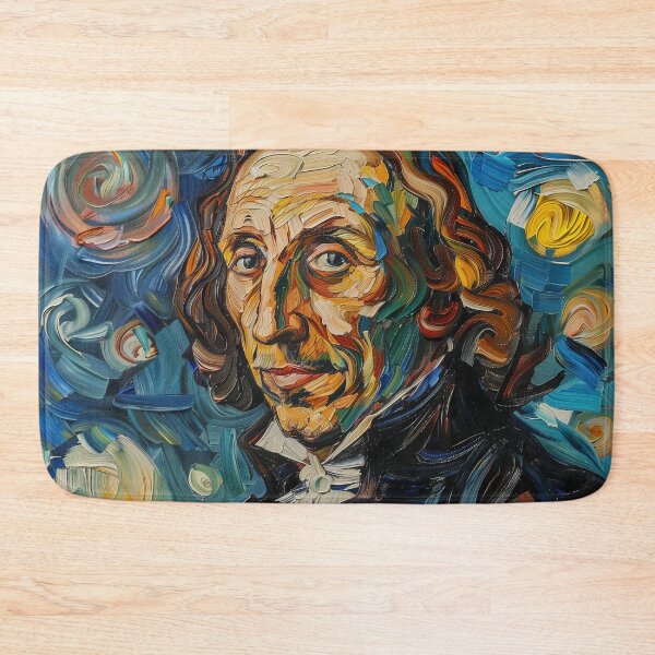 Item preview, Blaise Pascal | Painting in the style of Vincent van Gogh designed and sold by ComicsFactory.