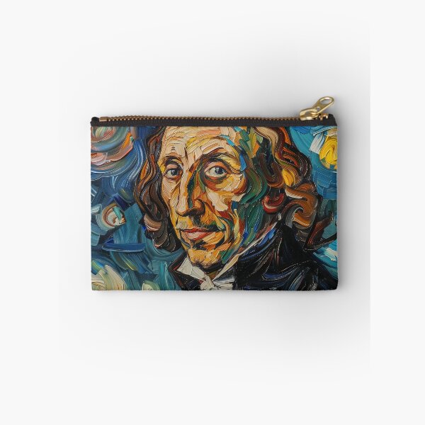 Item preview, Blaise Pascal | Painting in the style of Vincent van Gogh designed and sold by ComicsFactory.