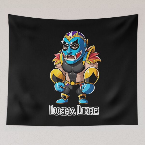 Item preview, Lucha Libre Wrestler designed and sold by TheArtOfPat.