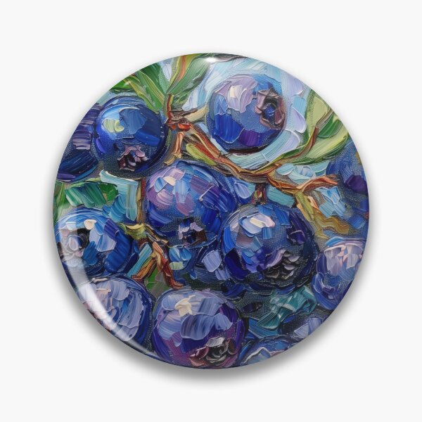 Item preview, Blueberry | Painting in the style of Vincent van Gogh designed and sold by ComicsFactory.