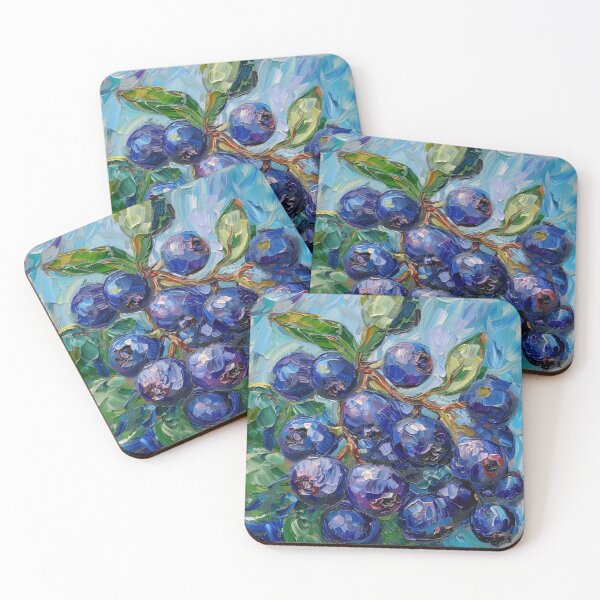 Item preview, Blueberry | Painting in the style of Vincent van Gogh designed and sold by ComicsFactory.