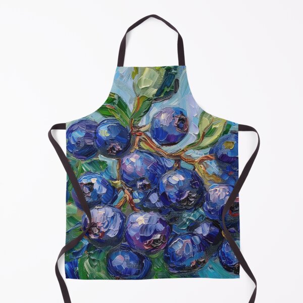 Item preview, Blueberry | Painting in the style of Vincent van Gogh designed and sold by ComicsFactory.