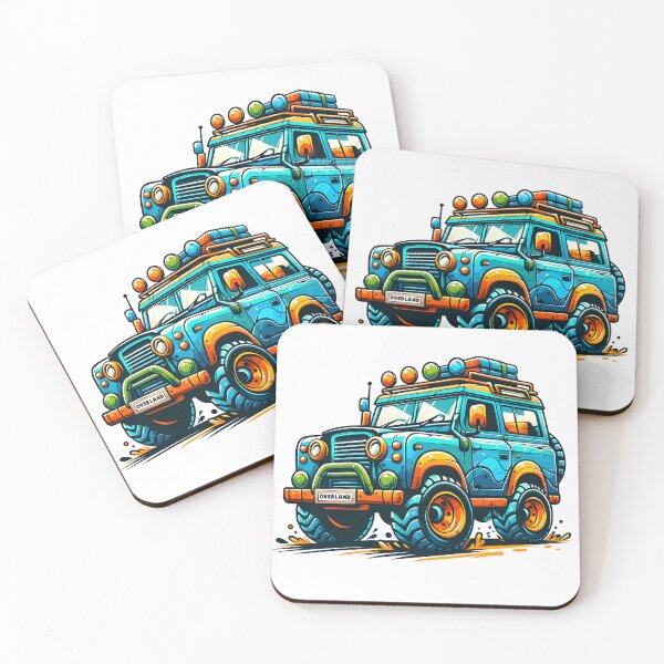 Item preview, Off-Road Fun - Vibrant Overland Vehicle Art designed and sold by yaseenart.