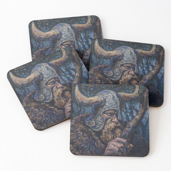 Item preview, Bödvar Bjarki | Painting in the style of Vincent van Gogh designed and sold by ComicsFactory.