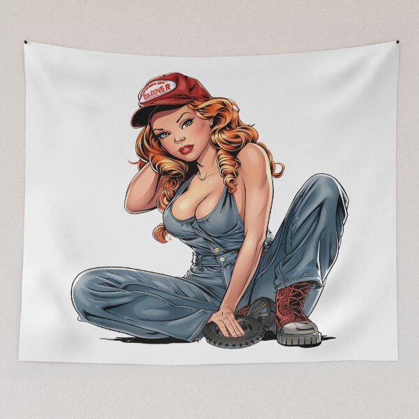 Item preview, Mechanic girl designed and sold by javierparra.