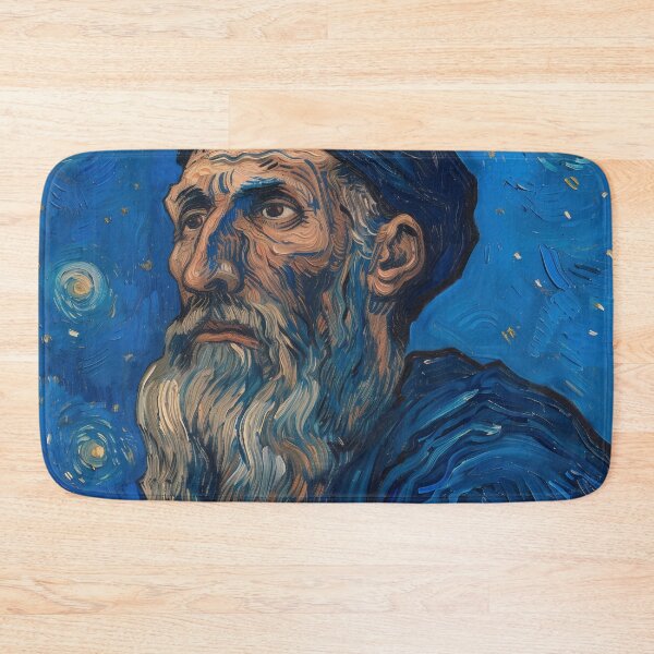 Item preview, Boethius the Consolation of Philosophy | Painting in the style of Vincent van Gogh designed and sold by ComicsFactory.