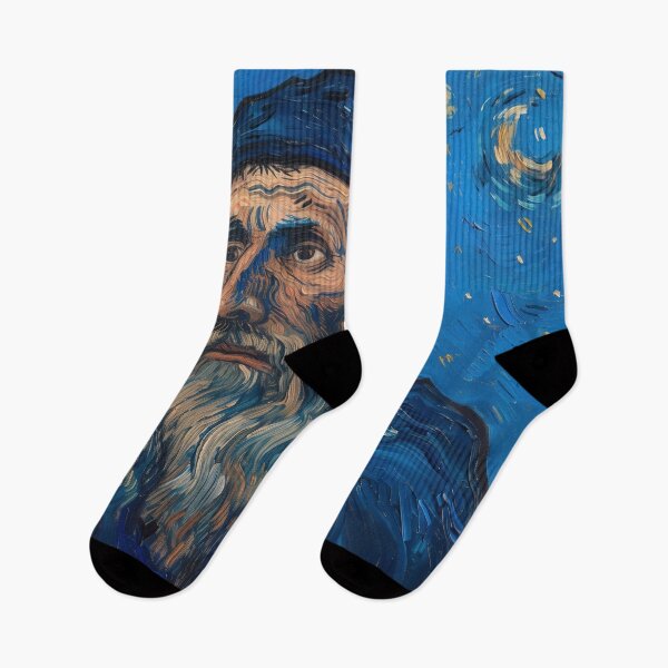 Item preview, Boethius the Consolation of Philosophy | Painting in the style of Vincent van Gogh designed and sold by ComicsFactory.