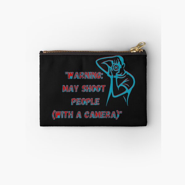 Item preview, "Warning: May Shoot People (with a Camera)" designed and sold by ART-SUNRISE.
