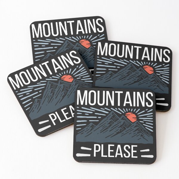 Item preview,  Mountains Please Hiking Nature Lover Camping designed and sold by Manara  -Art.
