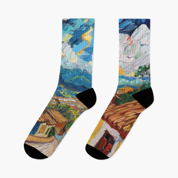 Item preview, Bogota | Painting in the style of Vincent van Gogh designed and sold by ComicsFactory.