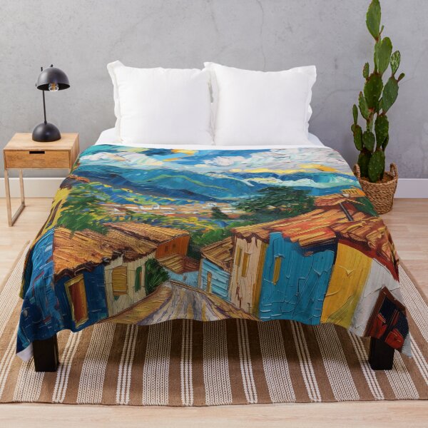 Item preview, Bogota | Painting in the style of Vincent van Gogh designed and sold by ComicsFactory.