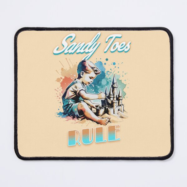 Item preview, Sandy Toes Rule Beach Boy designed and sold by PurplePajamas.
