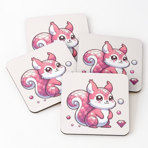 Item preview, Pink Diamond Squirrel designed and sold by LemuellTrends.