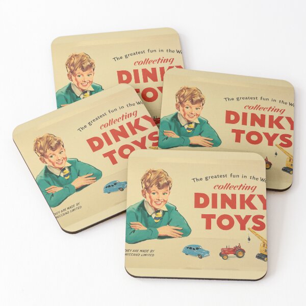 Item preview, Vintage Dinky Toys Collector's Dream Advertisement - Retro Toy Enthusiast Decor designed and sold by Very Peculiar.