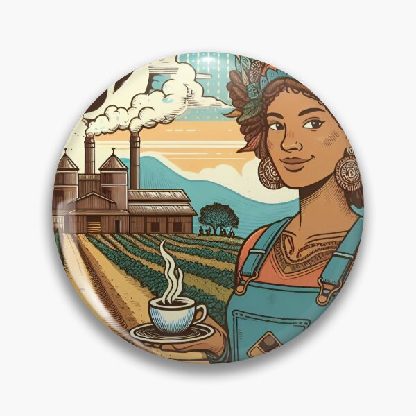 Item preview, Boho Cafe: Sustainable Farming designed and sold by Bohemia2024.