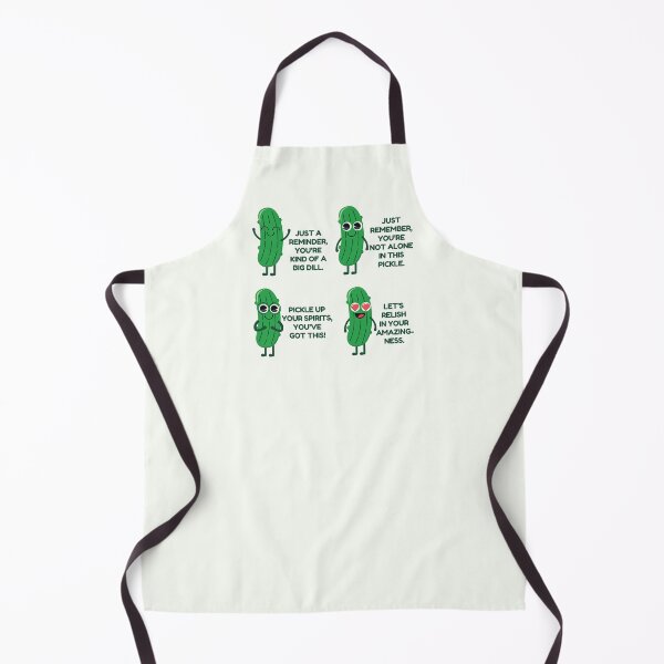 Item preview, Emotional Support Pickle Cute Cartoon Compliment Puns designed and sold by HowToCanadian.