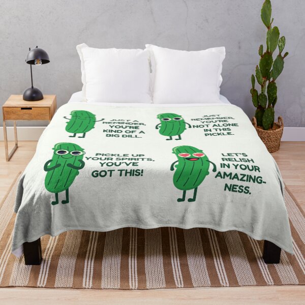 Item preview, Emotional Support Pickle Cute Cartoon Compliment Puns designed and sold by HowToCanadian.