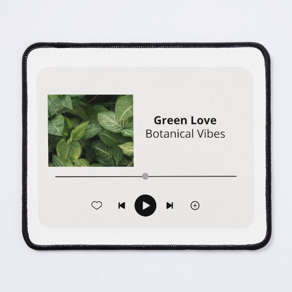Item preview, Love for green aesthetic player designed and sold by ElizabethCoelho.