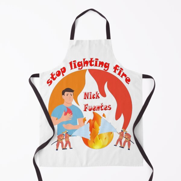 Item preview, funny, stop lighting fire Nick Fuentes designed and sold by amazouz1.