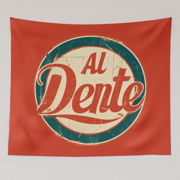 Item preview, Al Dente Circle Badge designed and sold by SweetClicks123.