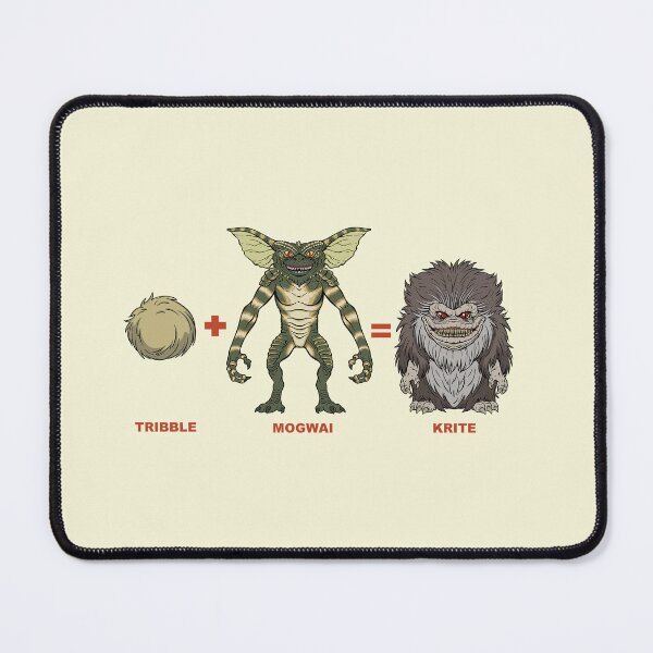 Item preview, Tribble + Mogwai = Krite cute monster designed and sold by Tater7Art.