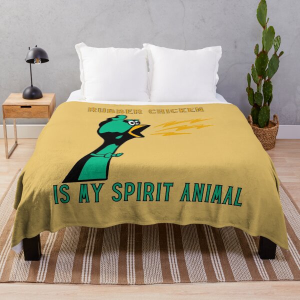 Item preview, Rubber Chicken Is My Spirit Animal designed and sold by Pine-Shop.