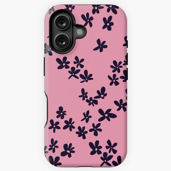 Retro Flower Pattern iPhone Tough Case