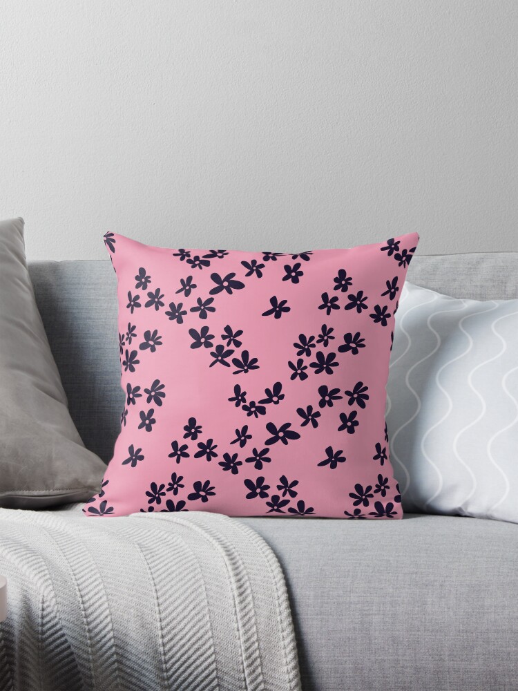 Thumbnail 1 of 4, Pillow, Retro Flower Pattern designed and sold by erinncapko.