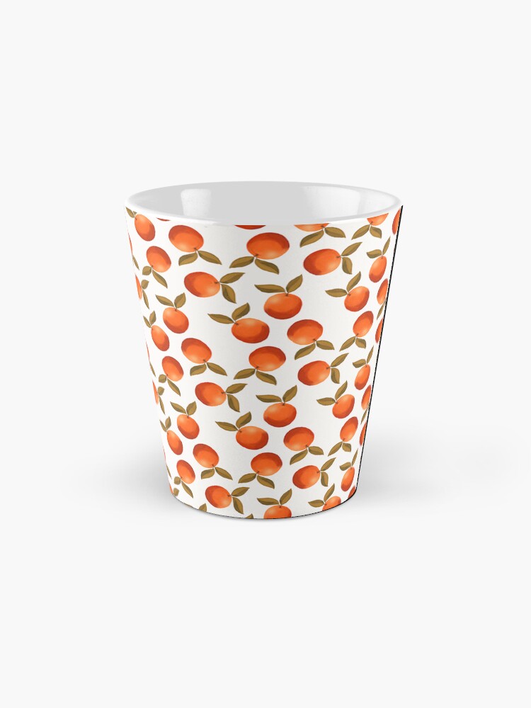 Thumbnail 2 of 4, Coffee Mug, Tiny Blood Oranges Pattern designed and sold by erinncapko.