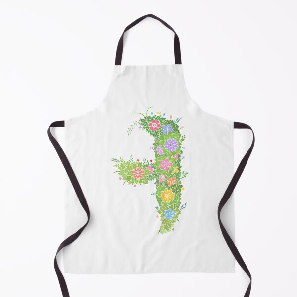Item preview, Floral Letter "ㅓ" WeArePrettierThanFlowers designed and sold by 366birthflower.