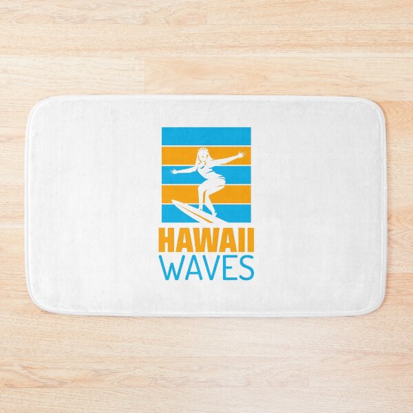 Item preview, Surf Board Hawaii Waves - Summer Getaway Graphic Tee - Relax - Beach - Hawaiian designed and sold by DeCodeArtShop.