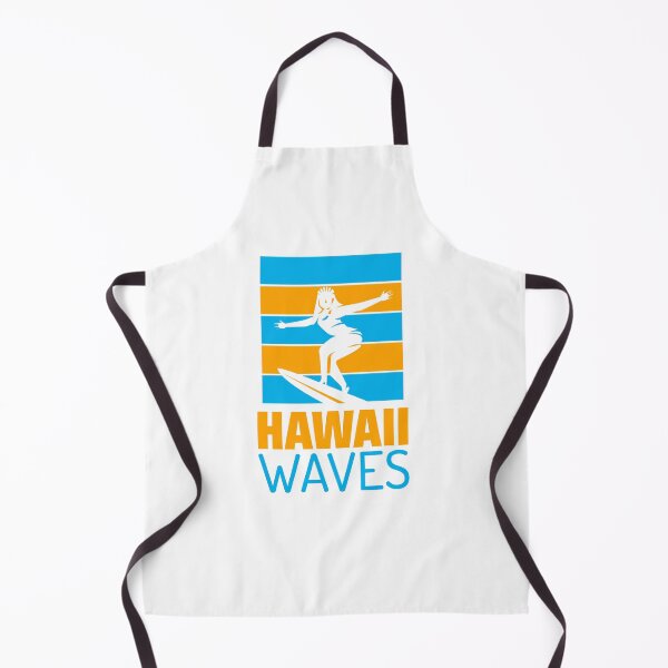 Item preview, Surf Board Hawaii Waves - Summer Getaway Graphic Tee - Relax - Beach - Hawaiian designed and sold by DeCodeArtShop.