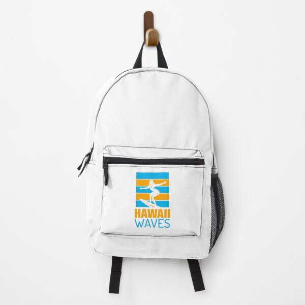 Item preview, Surf Board Hawaii Waves - Summer Getaway Graphic Tee - Relax - Beach - Hawaiian designed and sold by DeCodeArtShop.