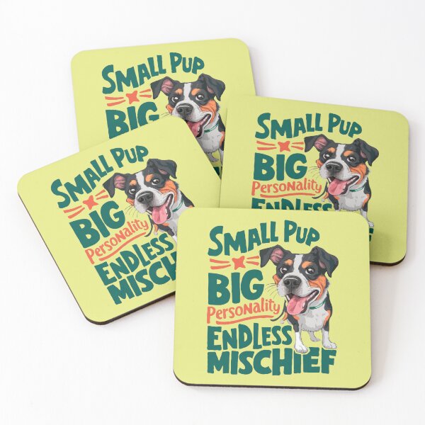 Item preview, Small pup, big personality, endless mischief (Lancashire Heeler dog) designed and sold by DoceVaga.