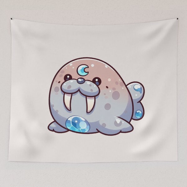 Item preview, Moonstone Walrus designed and sold by LemuellTrends.