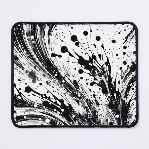 Item preview, Monochrome paint splats.  designed and sold by ShazellArt.