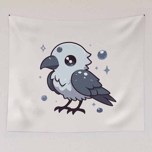 Item preview, Moonstone Crow designed and sold by LemuellTrends.