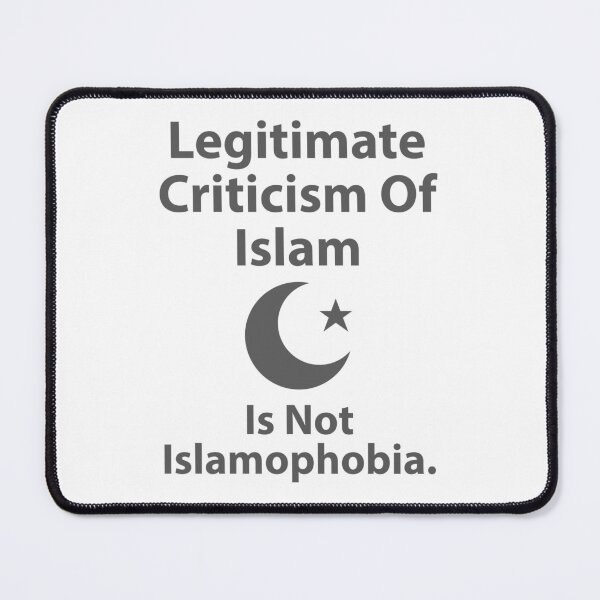 Item preview, Criticism of Islam is not Islamophobia  designed and sold by Rachel the Artist .