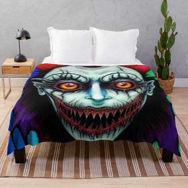 Item preview, Abstract Vintage Creepy Clown designed and sold by TheDarkWardrobe.