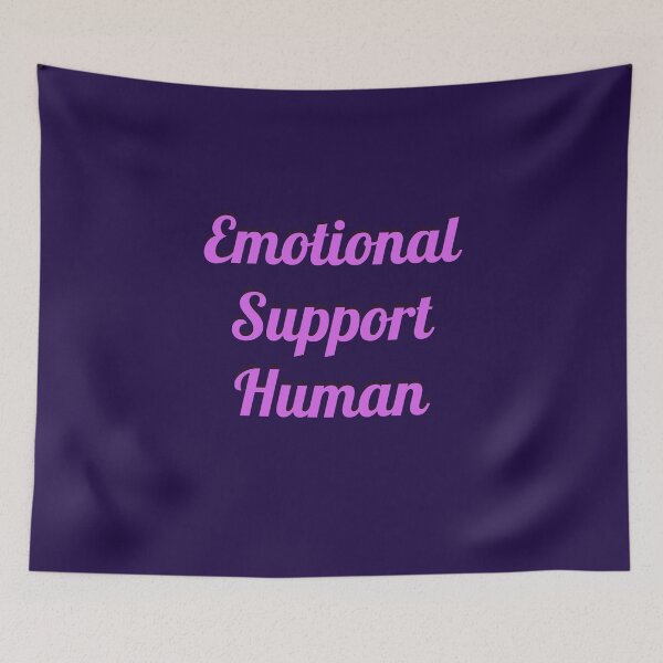 Item preview, Emotional Support Human designed and sold by KATKattalestv.