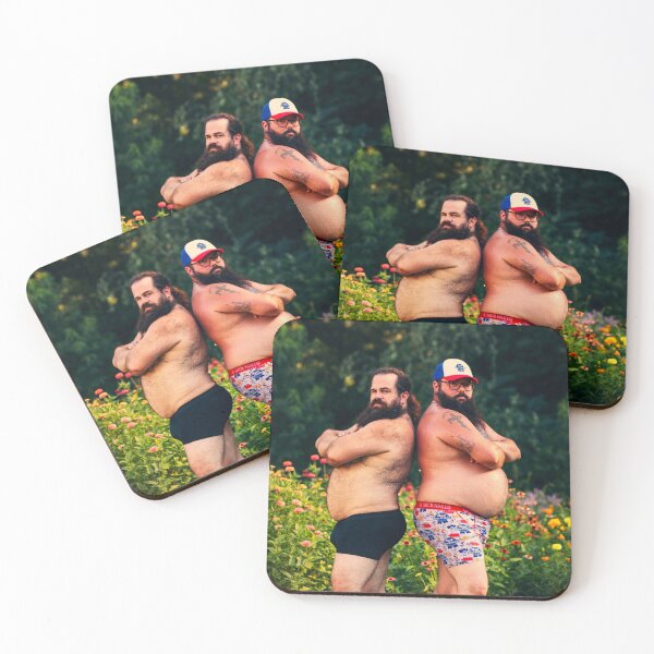 Item preview, Two Bearded Men in Underwear designed and sold by Other Kafka Art.