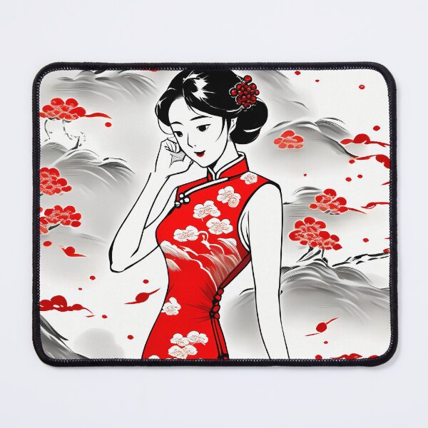Item preview, Eternal Elegance: Classic Geisha Ink Drawing designed and sold by ZipperDragon88.