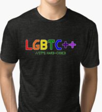 LGBTC++ - LGBT Programmer Sticker/Shirt Tri-blend T-Shirt